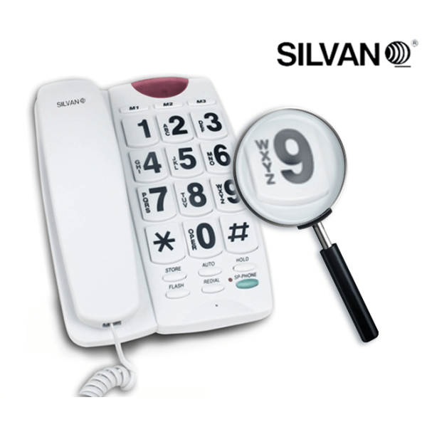 TELEFONE FIXO GRANDE CHAVES SILVANO, apenas 29.90 EUR. Frete GRÁTIS 24/48H. ¡Compra o JA!